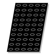 DEMARLE FP2267 MİNİ OVAL FLEXPAN SİLİKON PASTA KALIBI