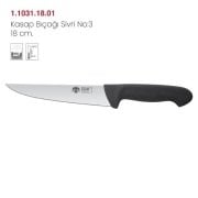 SSAF KASAP BIÇAĞI SİVRİ NO:3 - 18 CM - 1.1031.18.01