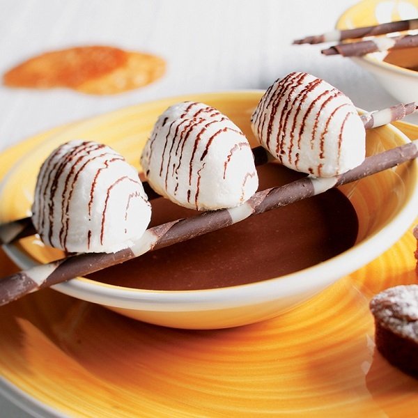 DEMARLE FP1052 ROUNDED QUENELLES FLEXPAN SİLİKON PASTA KALIBI