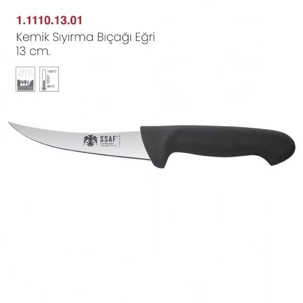 SSAF KEMİK SIYIRMA BIÇAĞI 13 CM - 1.1110.13.01