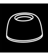 DEMARLE FP1259 MİNİ VOLCANOS FLEXPAN SİLİKON PASTA KALIBI