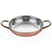 ALTINBAŞAK MULTİ-METAL BAKIR YUMURTA SAHANI 16 CM