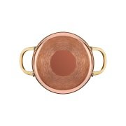 ALTINBAŞAK MULTİ-METAL BAKIR YUMURTA SAHANI+NİHALE 12 CM
