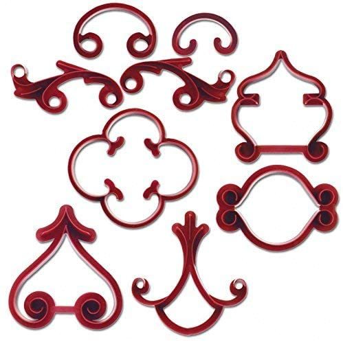 STADTER 171398 PLASTİK KABARTMA DEKOR SETİ 9 LU
