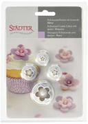 STADTER 171046 ÇİÇEK BASMALI KUPAT SET 4 LÜ