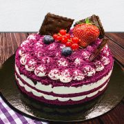 TEGRAL SATİN CREAM CAKE PURPLE VELVET 10 KG