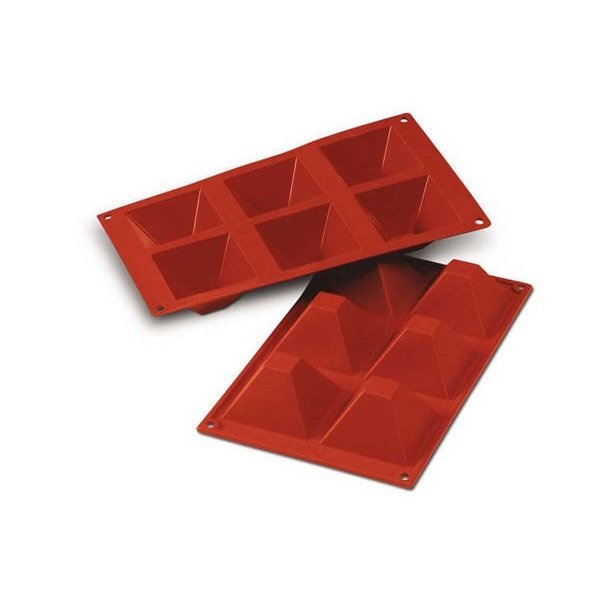 SİLİKOMART SF007 PYRAMİDS SİLİKON KEK KALIBI - 10.007