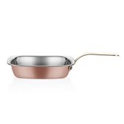 ALTINBAŞAK MULTİ-METAL BAKIR KARE MİNİ TAVA 12*14 CM