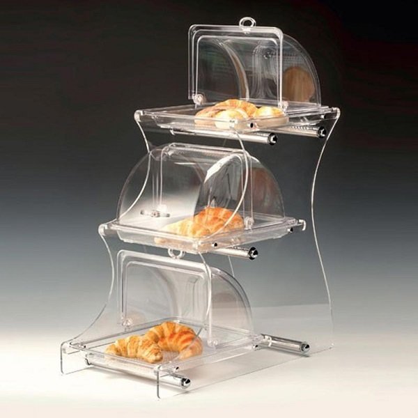 ZİCCO TEŞHİR STANDI GN1/2 AKRİLİK STANDLI, KOMPLE PC MUHAFAZA KABLI - ZCP 728