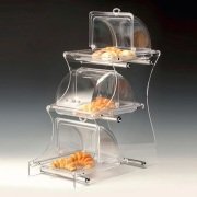 ZİCCO TEŞHİR STANDI GN1/2 AKRİLİK STANDLI, KOMPLE PC MUHAFAZA KABLI - ZCP 728