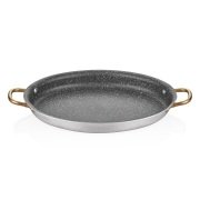 ALTINBAŞAK ALU-GRANİT OVAL OMLET TAVA 28*21*4 CM