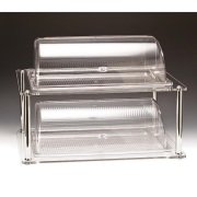 ZİCCO 2 KATLI AKRİLİK ROLLTOP KAPAKLI TEŞHİR STANDI - ZCP 220