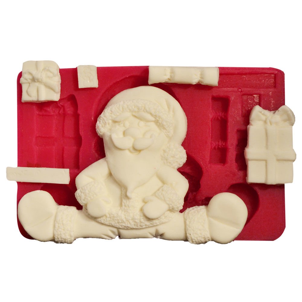 Cesil Noel Baba Set Kokulu Taş ve Sabun Kalıbı (14*9Cm)