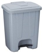 ŞENYAYLA KÖŞELİ PEDALLI ÇÖP KOVASI 25 LT