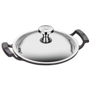 ALTINBAŞAK DÖKÜM DEMİR SAC KAVURMA+PASLANMAZ KAPAK 24 CM