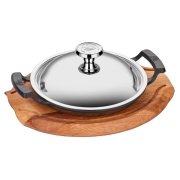 ALTINBAŞAK DÖKÜM DEMİR SAC KAVURMA+PASLANMAZ KAPAK+NİHALE 24 CM