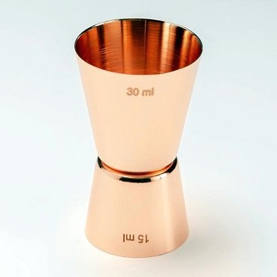 ZİCCO BAKIR KAPLAMA ÇELİK JIGGER 15-30 ML - BA 02 C