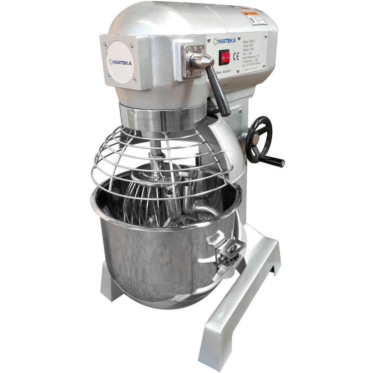 MATEKA 10LT PLANET MİKSER 2 HIZLI 220V - CRB 10M