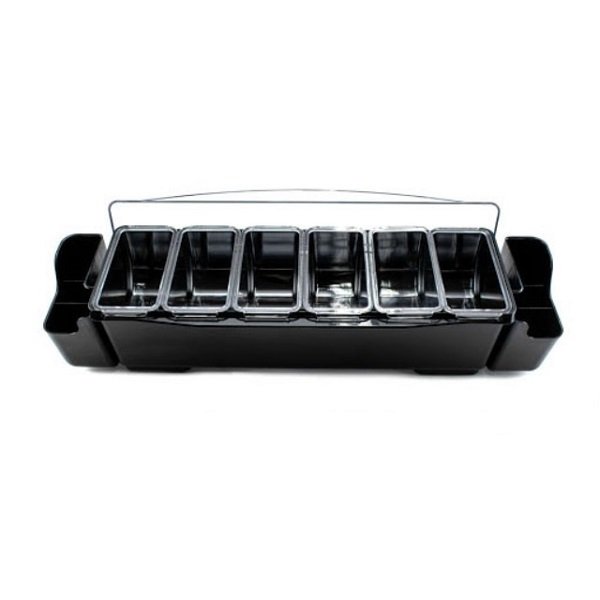 POLİKARBON BAR KONTEYNERİ 6'LI DERİN MODEL - JW BN6D