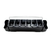 POLİKARBON BAR KONTEYNERİ 6'LI DERİN MODEL - JW BN6D