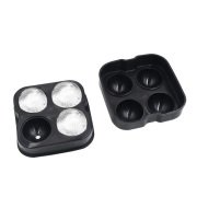 4'LÜ KÜRE SİLİKON BUZ KALIBI - C-SD001