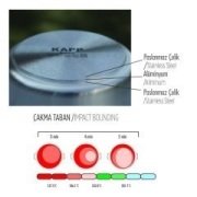KAPP ÇELİK TENCERE - SİLİNDİRİK ORTA DERİN - 16*11 - 2 LT