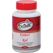 DR.GUSTO SU BAZLI TOZ BOYA 75GR KIRMIZI - 79616