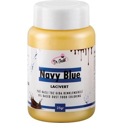 DR.GUSTO YAĞ BAZLI TOZ BOYA 25GR LACİVERT - 79585