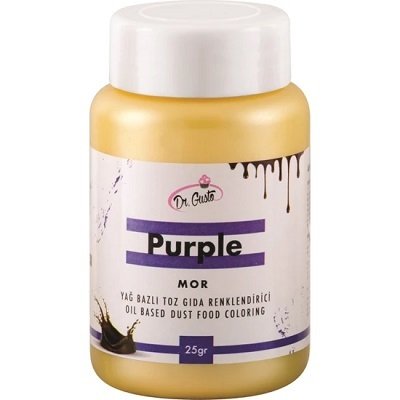 DR.GUSTO YAĞ BAZLI TOZ BOYA 25GR MOR - 79588