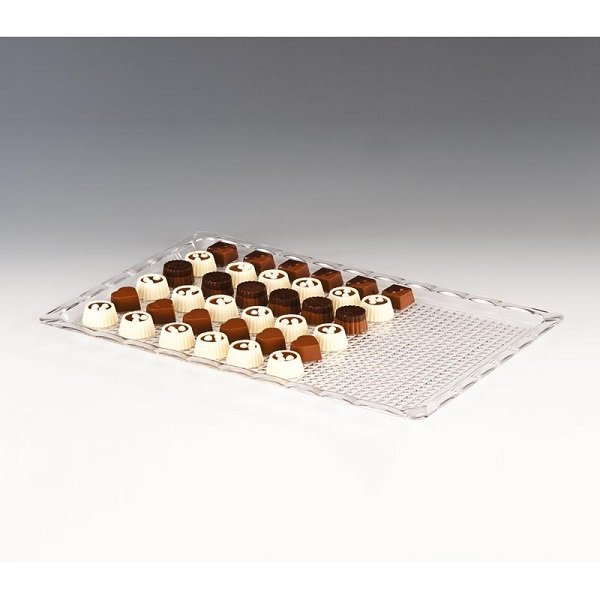 ZİCCO POLYCARBONAT ÇİKOLATA TEŞHİR TEPSİ ZCP 229/1