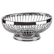 ALTINBAŞAK PASLANMAZ OVAL EKMEK VE MEYVE SEPETİ 20*15  CM