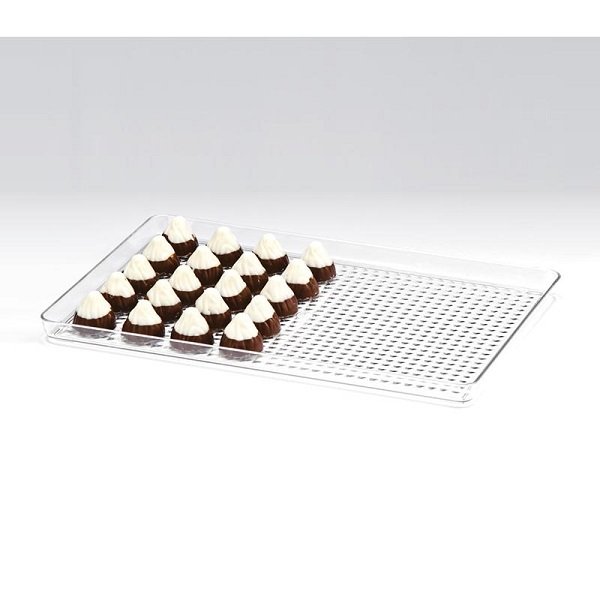 ZİCCO POLYCARBONAT ÇİKOLATA TEŞHİR TEPSİ - ZCP 462
