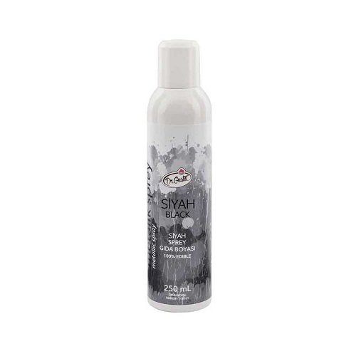 DR.GUSTO METALİK SPREY BOYA 250ML SİYAH - 79820