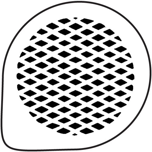 MASK1 STENCİL DEKOR ŞABLONU