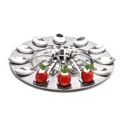 ZİCCO TEPSİLİ HAVYAR KAŞIK TAKIMI - ZKC 2798