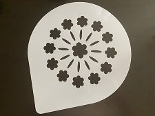 MASK11 STENCİL DEKOR ŞABLONU