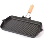 SÜREL SEYYAR SAPLI DÖKÜM GRİLL TAVA 33*22 CM