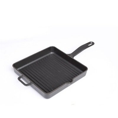 SÜREL KARE IZGARA DÖKÜM TAVA 25 CM SİYAH