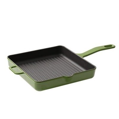 SÜREL KARE IZGARA DÖKÜM TAVA 25 CM YEŞİL