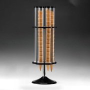 ZİCCO 6'LI AKRİLİK STANDLI POLYCARBONAT DÖNER KÜLAH STANDI - ZCP 802