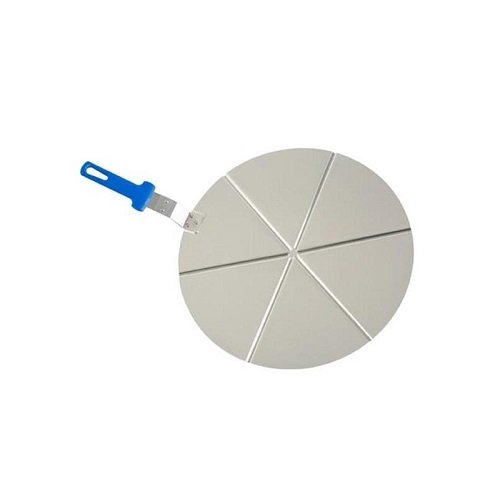 Gİ METAL ALÜMİNYUM 6 DİLİMLİ PİZZA DESTEK TABANI VE TEPSİSİ - AC-PCPT45/6