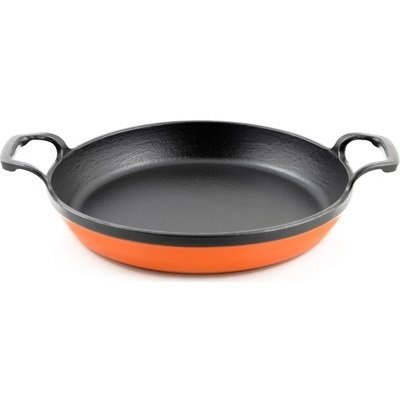 SÜREL BÜYÜK YUVARLAK DÖKÜM SAHAN 22 CM TURUNCU