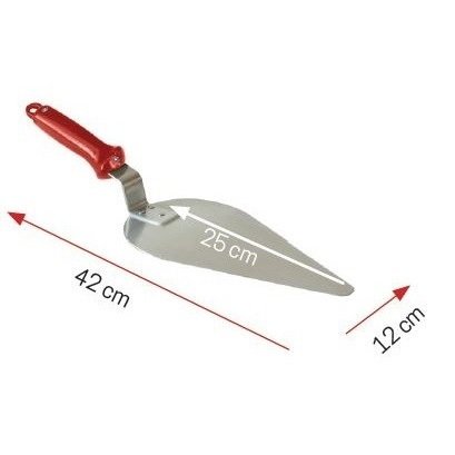 REGİNA PASLANMAZ ÇELİK ÜÇGEN PİZZA SPATULA - APC 32