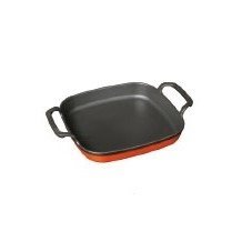 SÜREL BÜYÜK KARE DÖKÜM SAHAN 22*22 CM TURUNCU