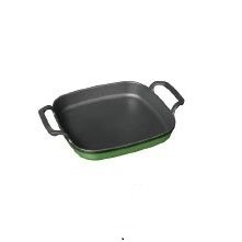 SÜREL BÜYÜK KARE DÖKÜM SAHAN 22*22 CM YEŞİL