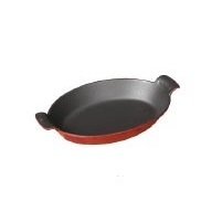 SÜREL KÜÇÜK KAYIK DÖKÜM TABAK 16 CM KIRMIZI