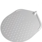 REGİNA ELOKSALLI ALÜMİNYUM OVAL DELİKLİ PİZZA KÜREĞİ 32CM - PGF2-AP32