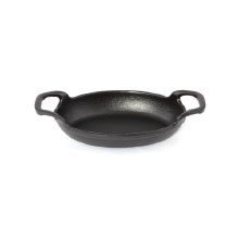 SÜREL KÜÇÜK OVAL DÖKÜM SAHAN 9,5*15 CM SİYAH
