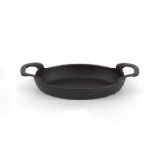 SÜREL BÜYÜK OVAL DÖKÜM SAHAN 13*21 CM SİYAH