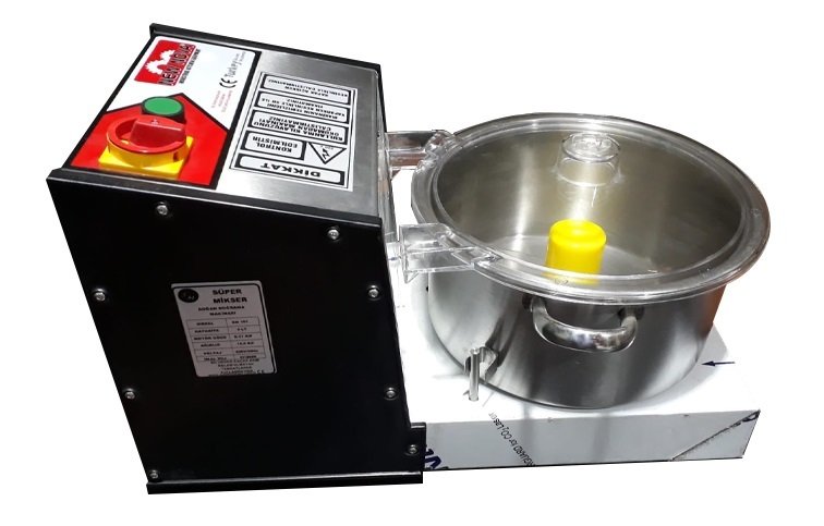 SÜPER MİKSER PASLANMAZ SOĞAN PARÇALAMA MAKİNESİ İNOX SM 101